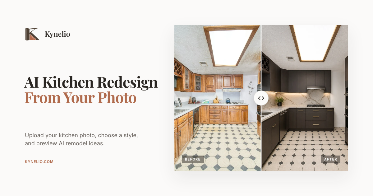 AI Kitchen Design from Photo